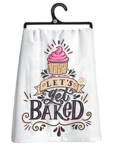 Happy Towel - Lets Get Baked - by Simply Southern Buy at Here Today Gone Tomorrow! (Rome, GA)