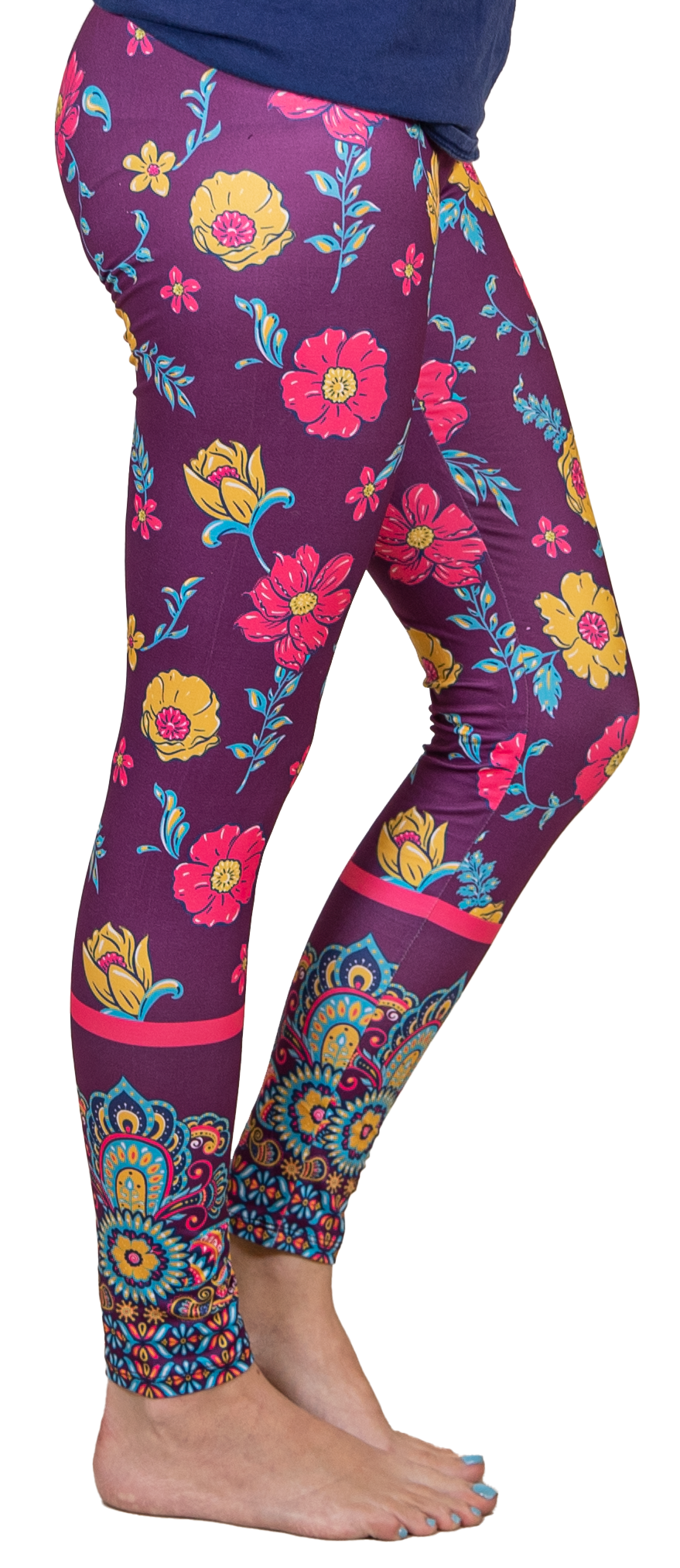 Leggings - Brdr - by Simply Southern Buy at Here Today Gone Tomorrow! (Rome, GA)