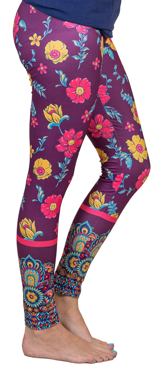Leggings - Brdr - by Simply Southern Buy at Here Today Gone Tomorrow! (Rome, GA)