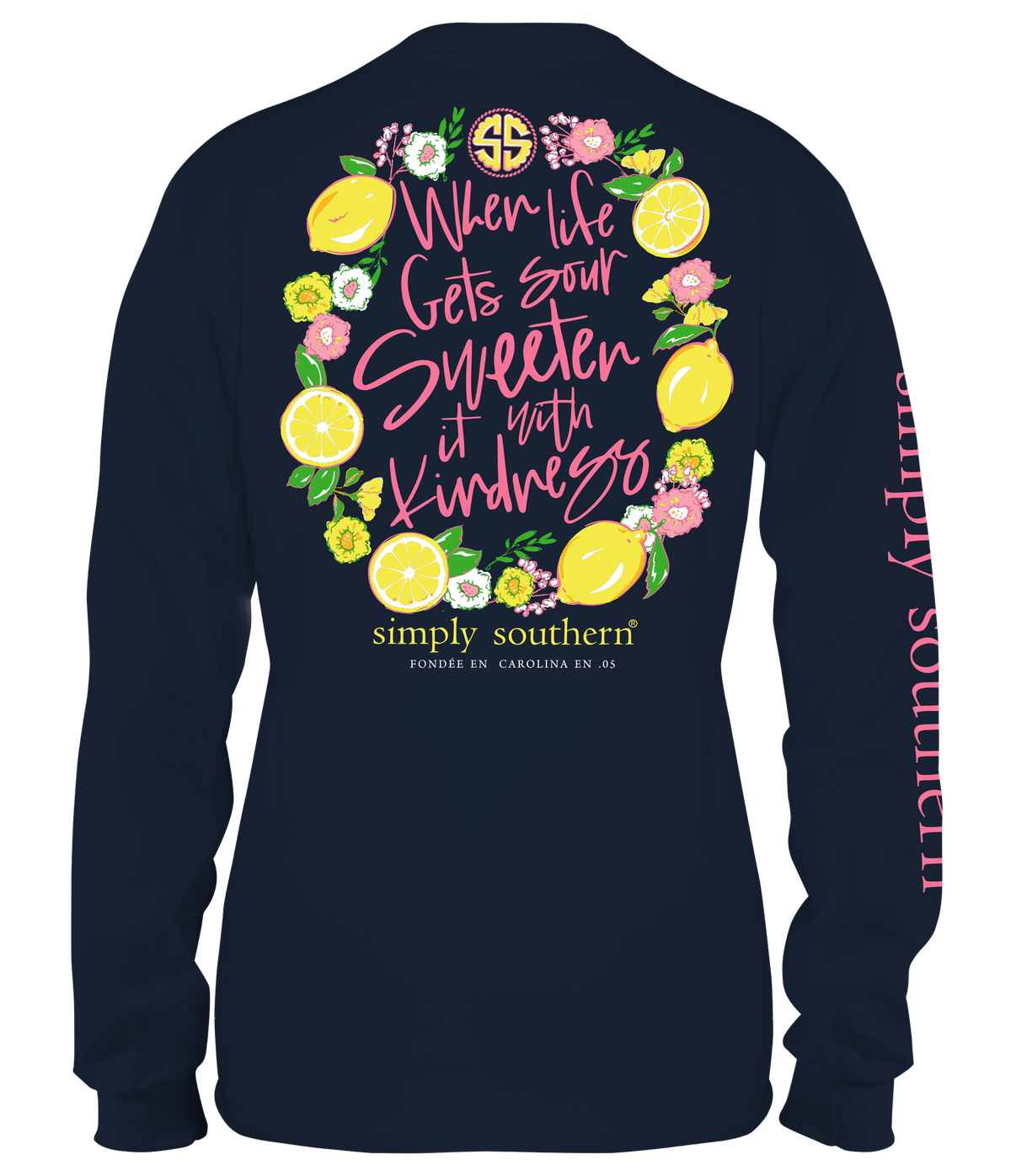 When Life Gets Sour (Long Sleeve T-Shirt) by Simply Southern