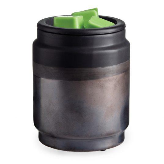 Black Dipped Flip Dish Wax Warmer - by Candle Warmers Etc.