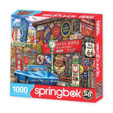 Route Sixty-Six Puzzle - 1000pc - by Springbok