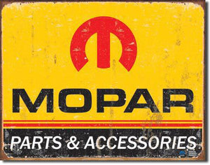 Mopar Logo - '64-'71 - Vintage-style Tin Sign