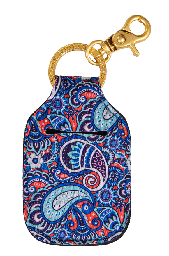 Keychain Sanitizer - Paisley - by Simply Southern Buy at Here Today Gone Tomorrow! (Rome, GA)