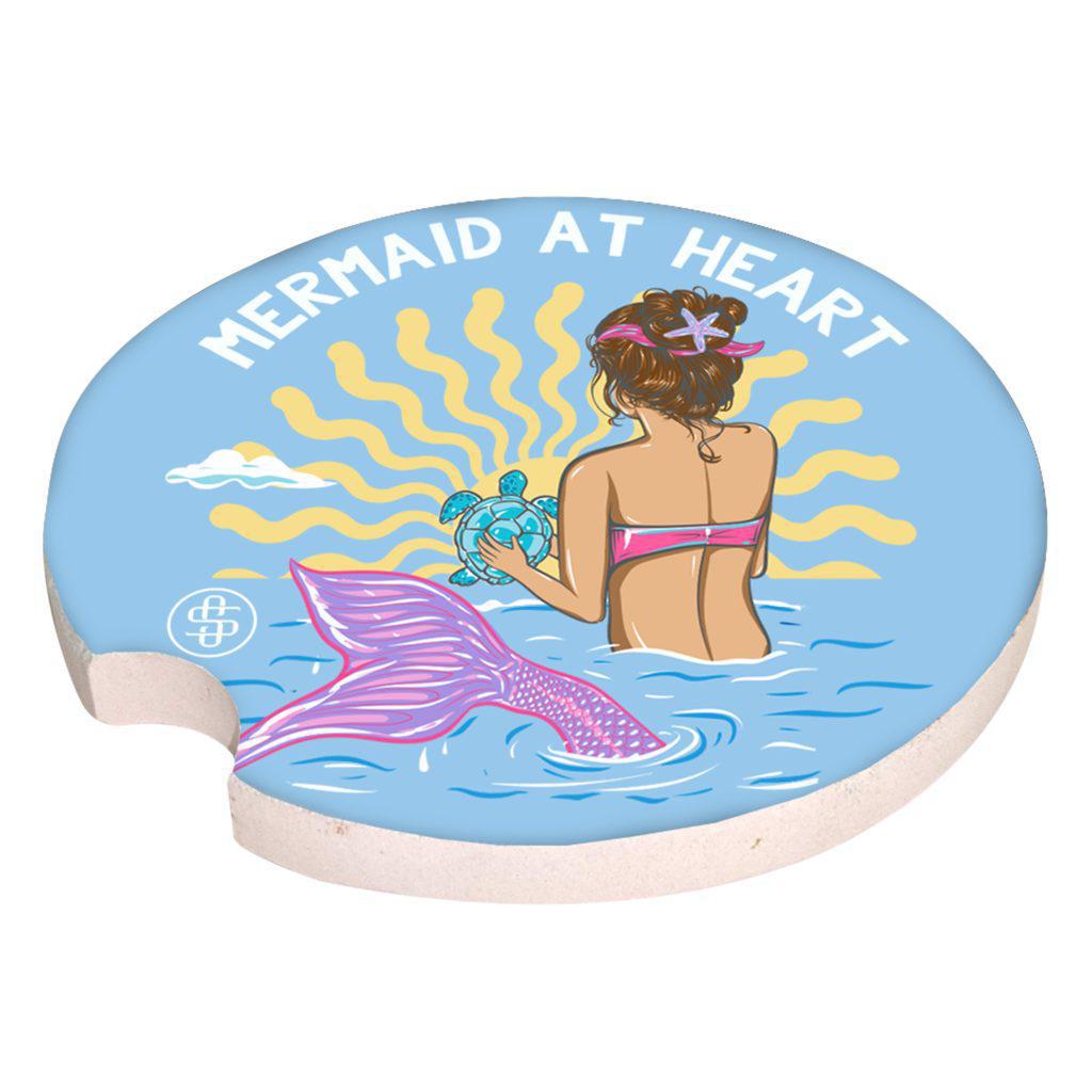 Car Coaster - Mermaid - by Simply Southern