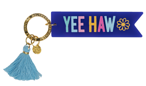 Acrylic Keychain - Yeehaw - by Simply Southern