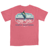 Live Simply Stay Salty (Men's Short Sleeve T-Shirt) by Simply Southern