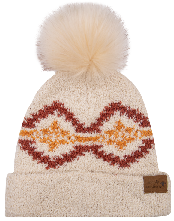 Fuzzy Beanie - Tribe - by Simply Southern