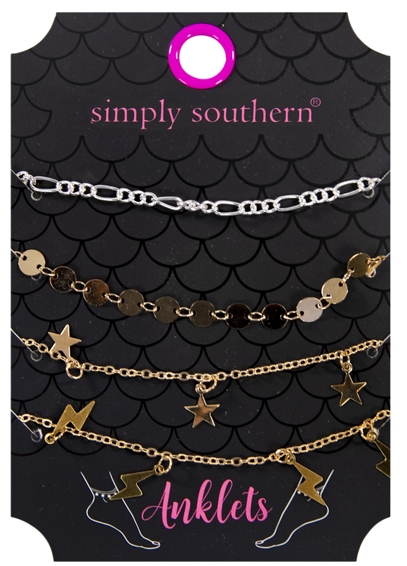 Bolt Anklet Set - by Simply Southern