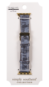 Watchband Pleather - Camo - by Simply Southern