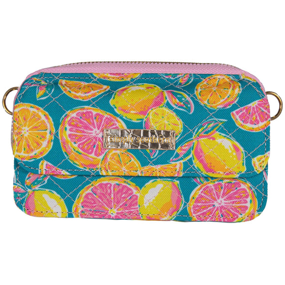 Quilted Phone Cross Wristlet - Zest - by Simply Southern