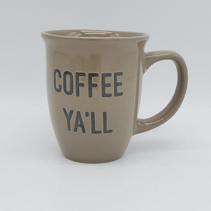 Coffee Ya'll (Ceramic Coffee Mug) by Great Finds
