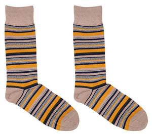 Men Simply Socks - Yellow Stripe - by Simply Southern