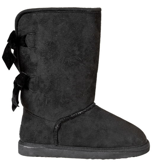 Black - Women's Bow Suede - by Simply Southern Buy at Here Today Gone Tomorrow! (Rome, GA)