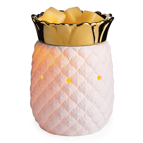 Pineapple Illumination Warmer - by Candle Warmers Etc. - www.HereTodayGoneTomorrow.store