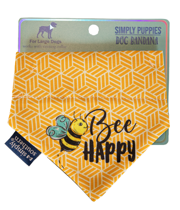 SIMPLY PUPPIES BANDANA - BEE - by Simply Southern