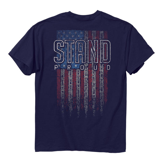 Stand Proud (Men's Short Sleeve T-Shirt) by Buckwear