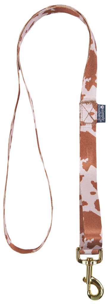 Dog Leash - Brown Cow - by Simply Southern