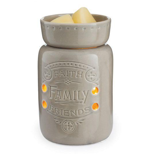 Faith, Family, Friends Midsize Illumination Warmer - by Candle Warmers Etc.