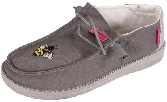 Gray Bee - Women's Slipon Shoes - by Simply Southern