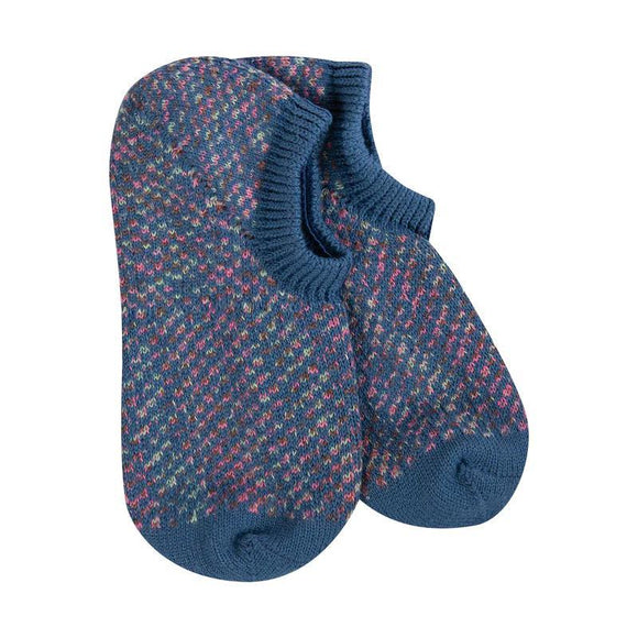 Check No Show - Denim Multi - by World's Softest Socks