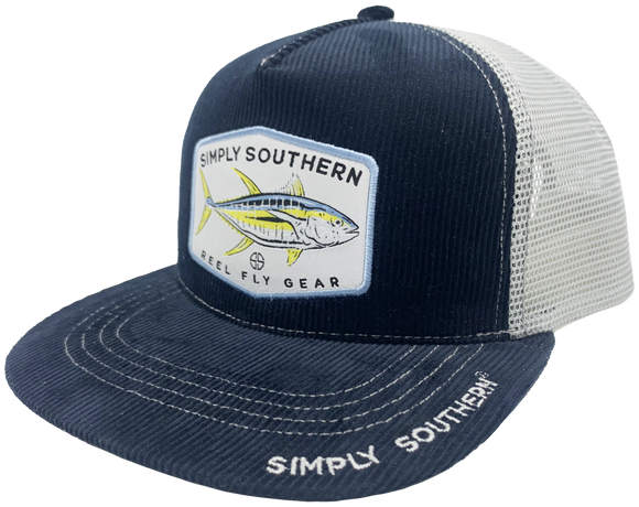 Fish Logo - Corduroy Men's Baseball Cap - by Simply Southern – Here Today  Gone Tomorrow