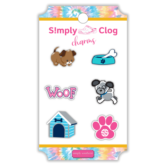 Simply Clog Shoe Charm - Dog - by Simply Southern