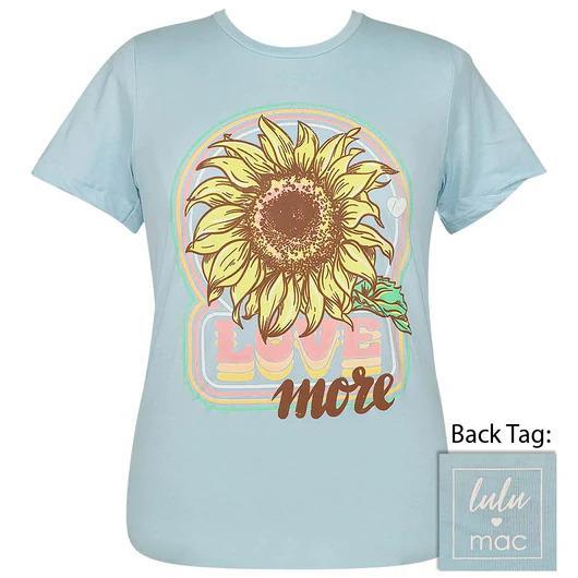 Sunflower Love More (short sleeve) by Lulu Mac