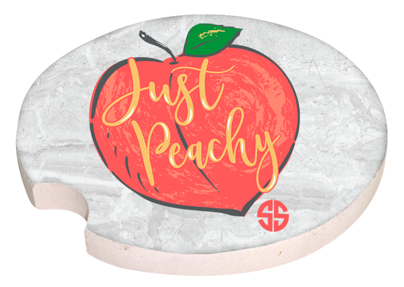 Car Coaster - Just Peachy - by Simply Southern