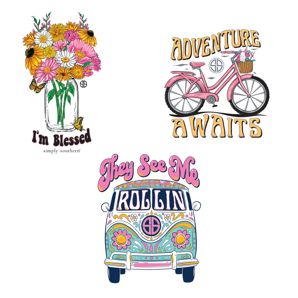 Sticker Set - Adventure - by Simply Southern