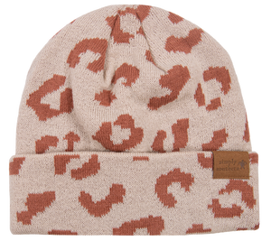 Simply Beanie - Cream Leo - by Simply Southern