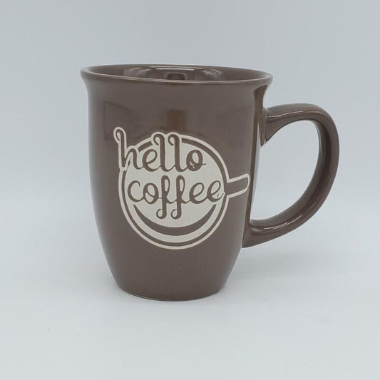 Hello Coffee (Ceramic Coffee Mug) by Great Finds