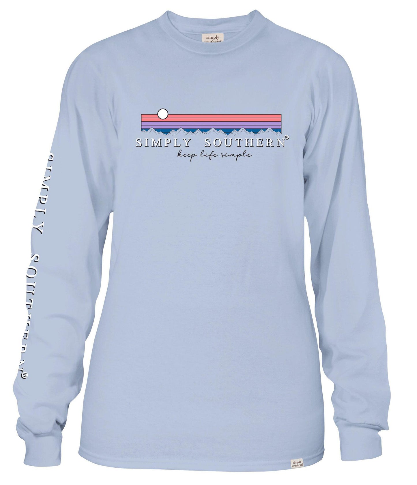 Camp Dog Keep Life Simple (Long Sleeve T-Shirt) by Simply Southern