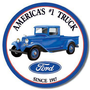 Ford Trucks - Vintage-style Tin Sign