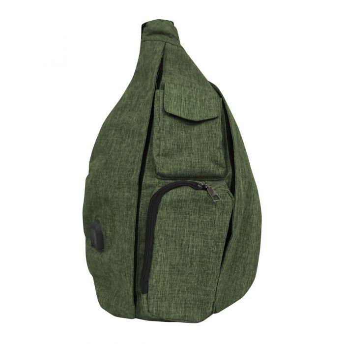 Rucksack Anti-Theft Sling Bag - Soho Collection Olive - by Calla