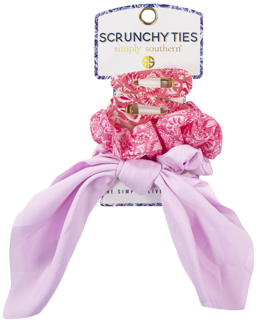 Scrunchy Ties - Shell - by Simply Southern