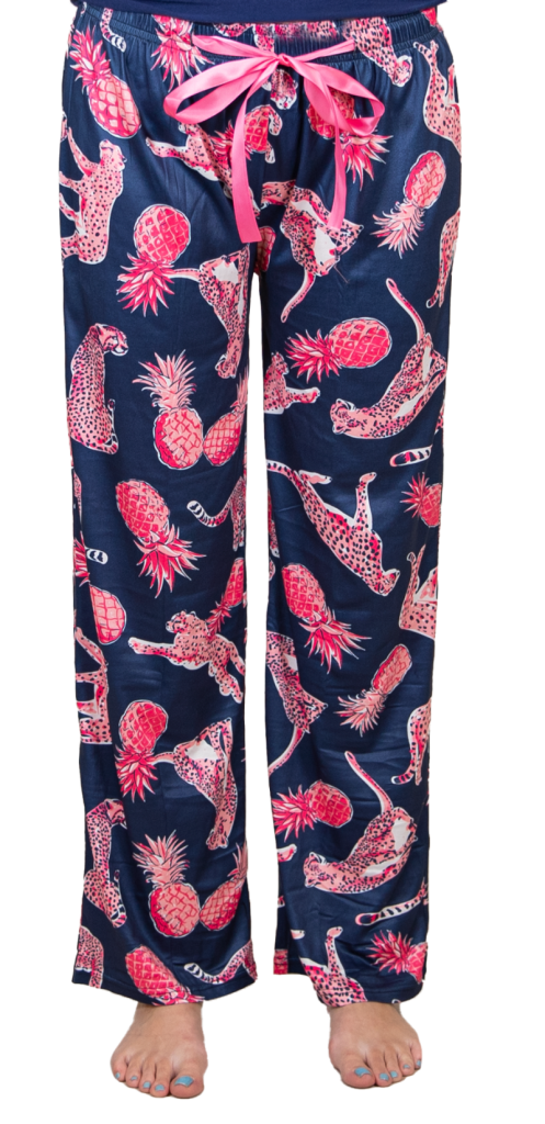 Lounge Pants - Cheetah Pine - by Simply Southern Buy at Here Today Gone Tomorrow! (Rome, GA)