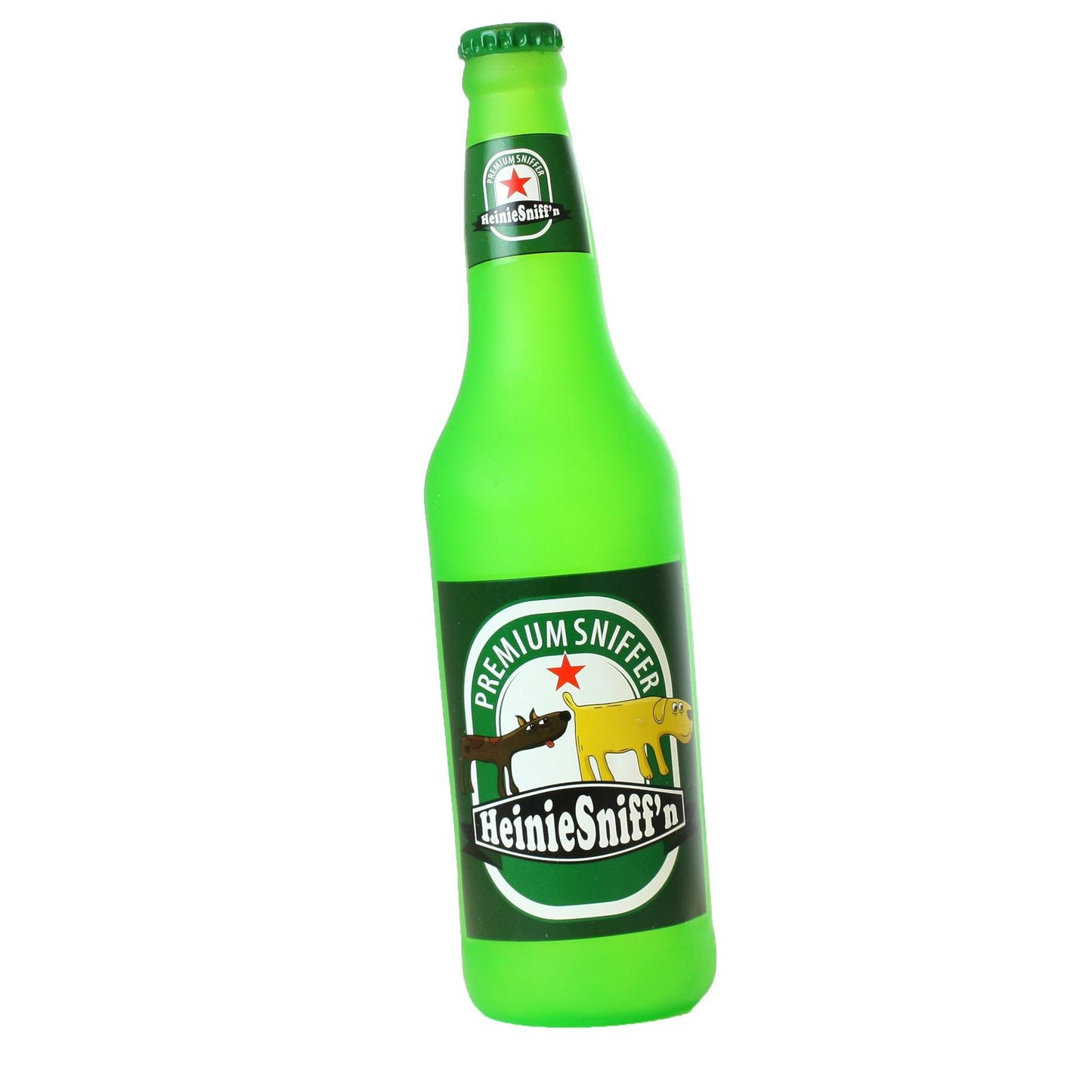 Silly Squeaker Beer Bottle - Heinie Sniffn - by Tuffy