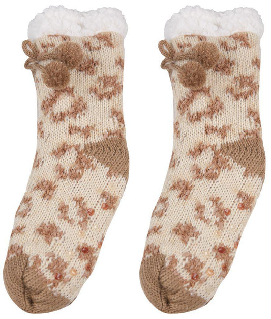 Leo Camper Socks - Leo Cream - by Simply Southern