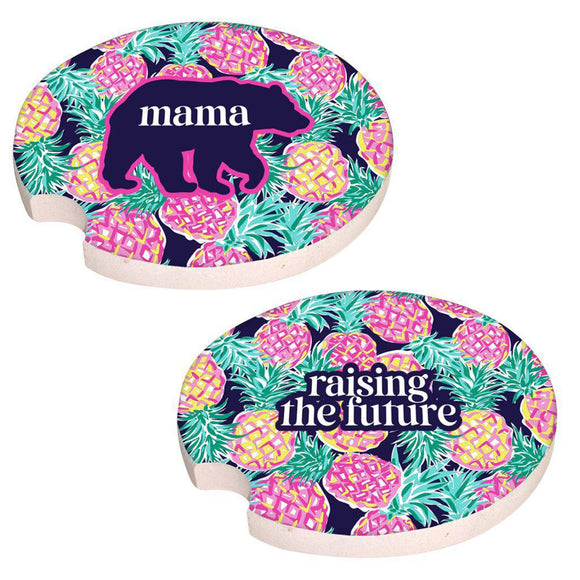 2 Pack Car Coaster - Mama Bear - by Simply Southern