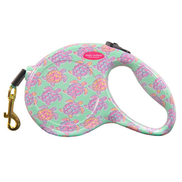 Retractable Dog Leash - Turtle - by Simply Southern