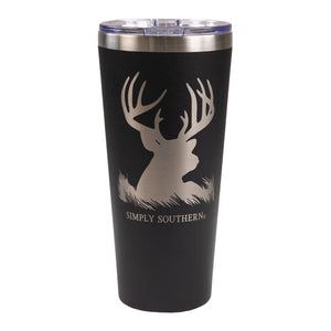 Guy's Tumbler 30oz - Deer - by Simply Southern