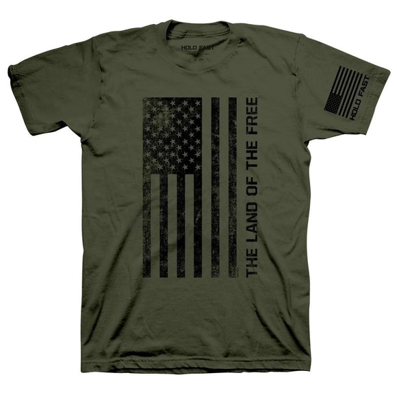 Freedom Flag (Short Sleeve T-Shirt) by Hold Fast