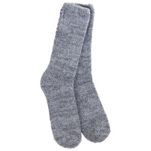 Cozy Luxie Crew - Smokey Grey - by World's Softest Socks