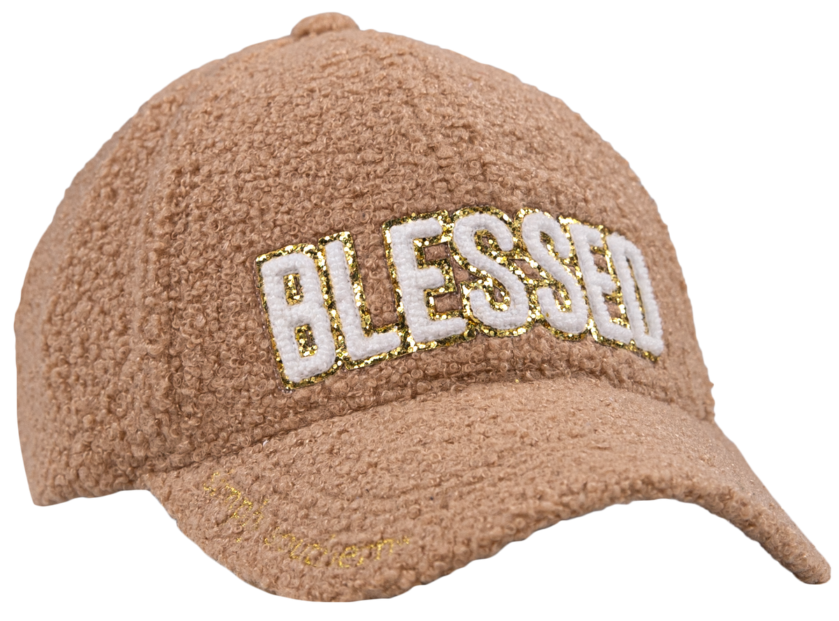 Blessed - Fuzzy Baseball Cap - by Simply Southern