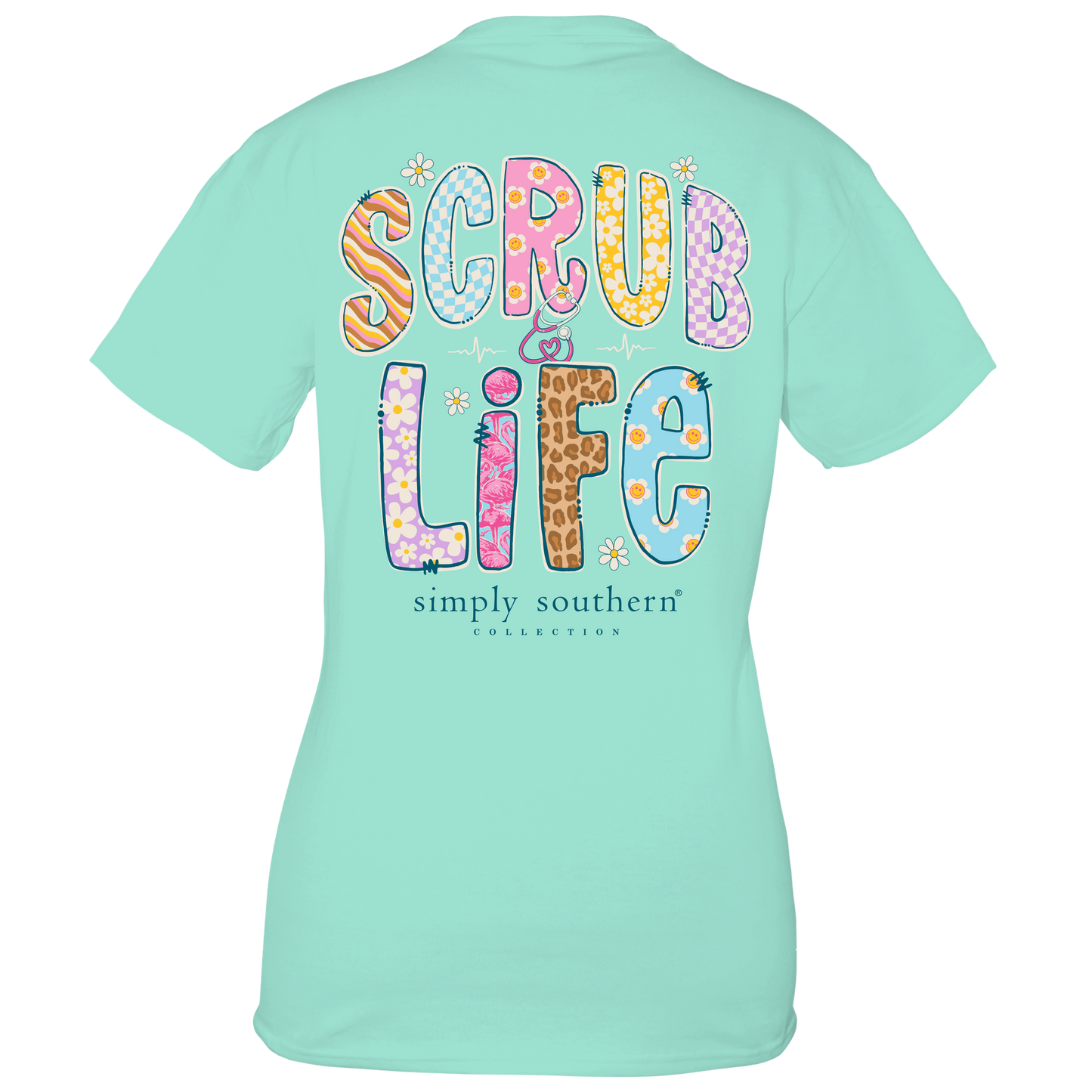 Scrub Life (Short Sleeve T-Shirt) by Simply Southern