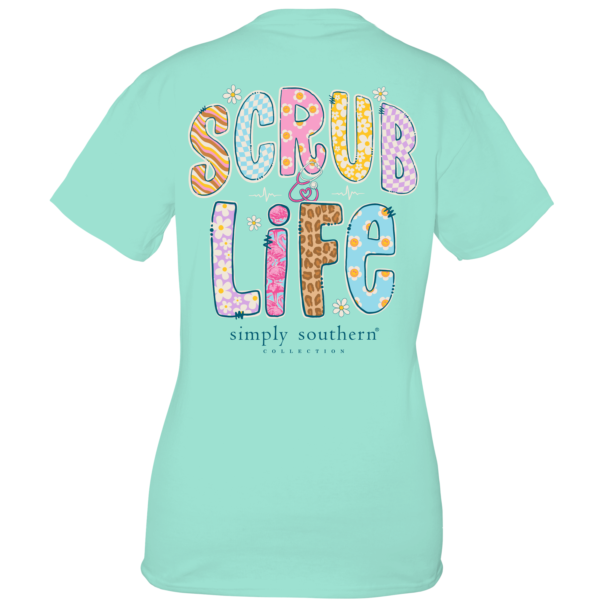Simply southern deals shirts scrub life