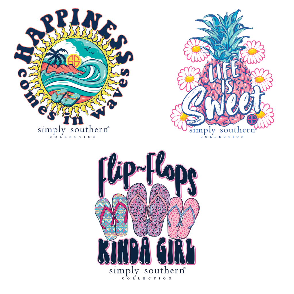 Sticker Set - Happiness - by Simply Southern