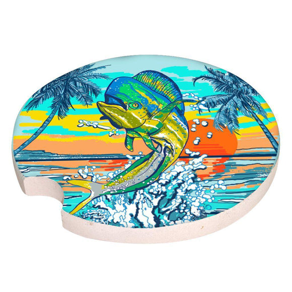 Men's Car Coaster - Island - by Simply Southern