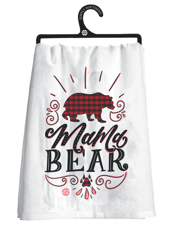 Happy Towel - Mama Bear - by Simply Southern Buy at Here Today Gone Tomorrow! (Rome, GA)